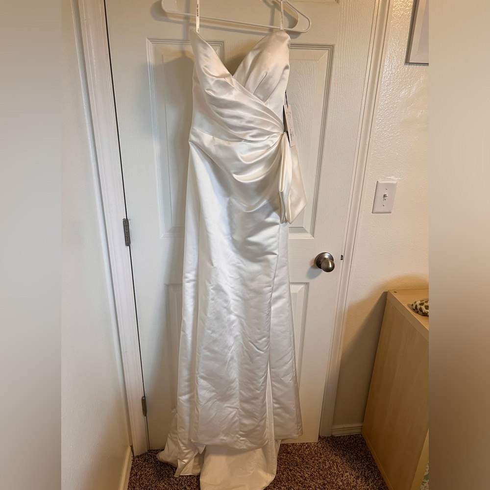Sherri Hill gown - size 10 white